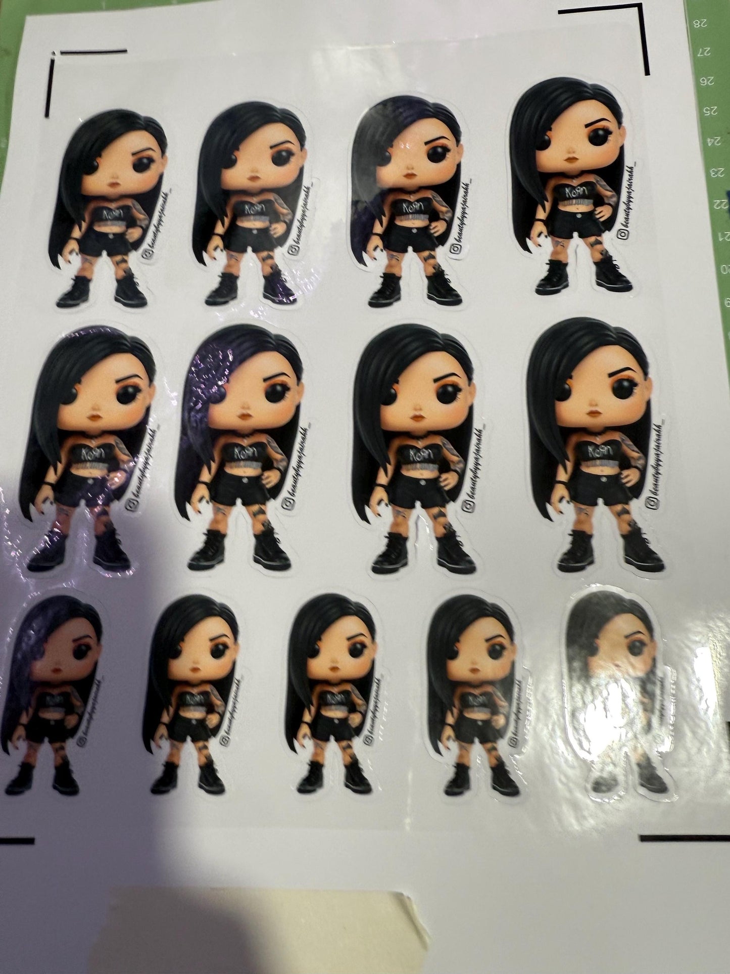 Personalized Custom Pop Style Stickers