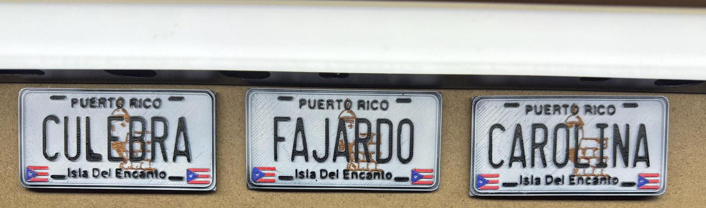 Puerto Rico Tablilla Iman