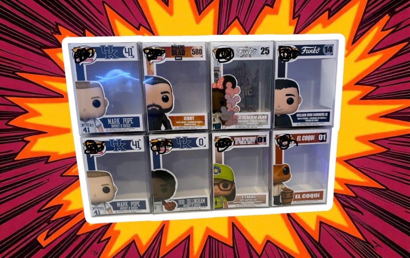 Pop Yourself Personalized Collectible Vinyl Custom Box Only β Custom Name, Number & Design β Made to Order β Fits Standard Size Collectibles