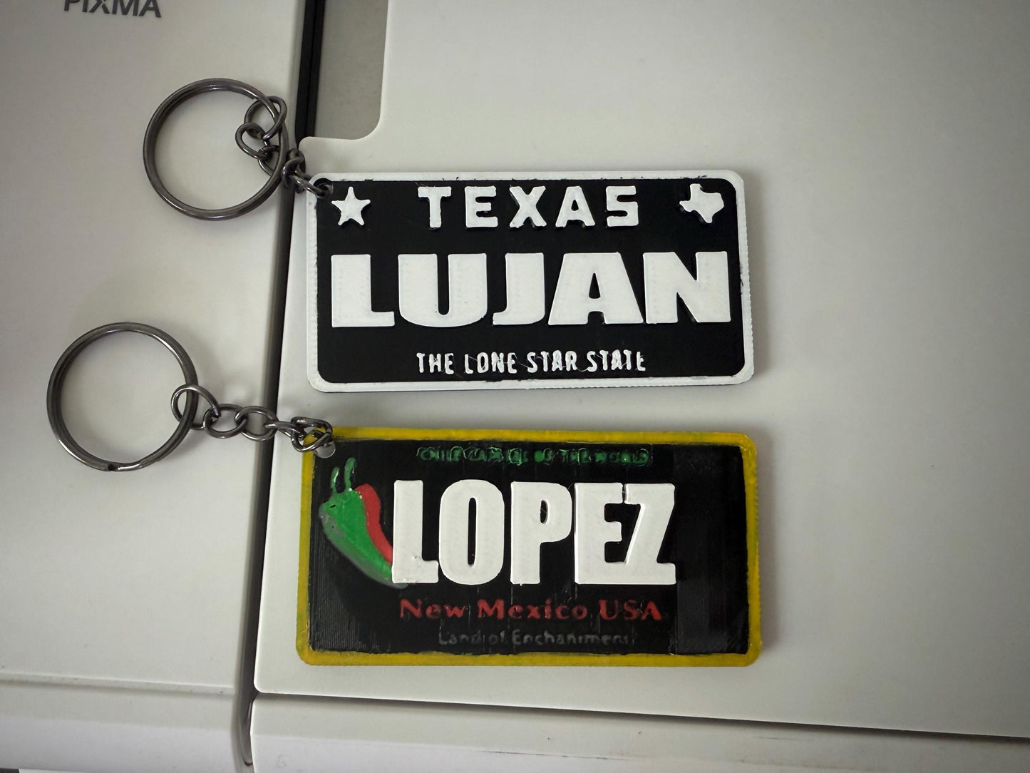 Keychains & Magnets License Plates ANY STATE