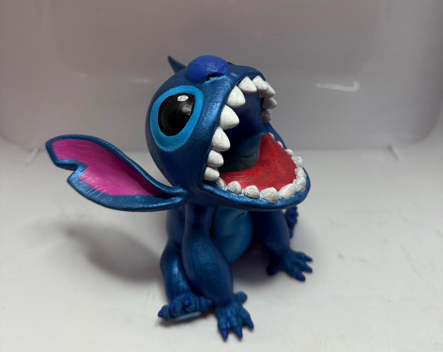 Stitch Pen & Pencil Holder – Handmade 3D Printed Collectible