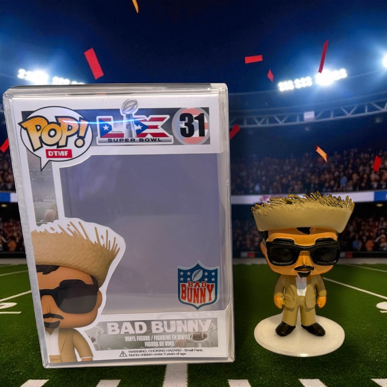 Bad Bunny Superbowl Edition Pop