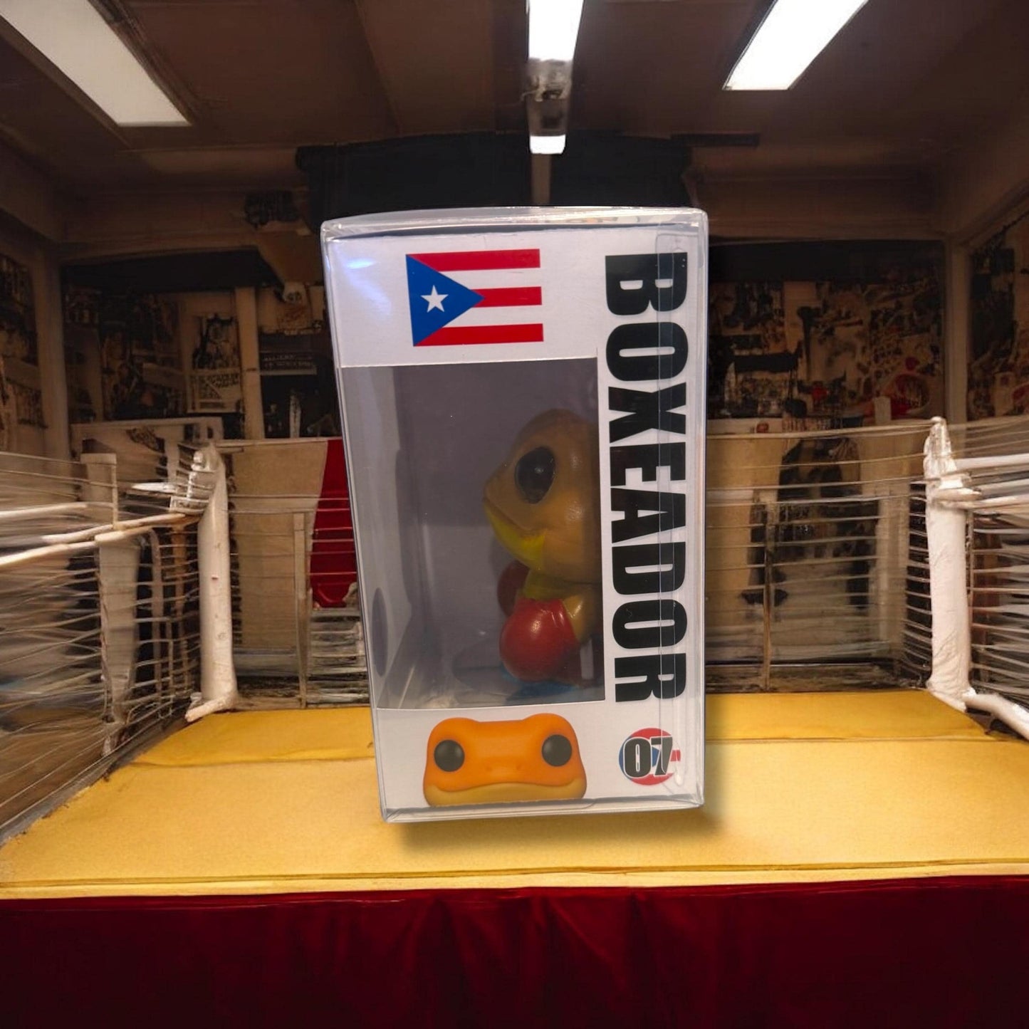 Sapo Concho La Residencia Boxeador Pop Style Collectible