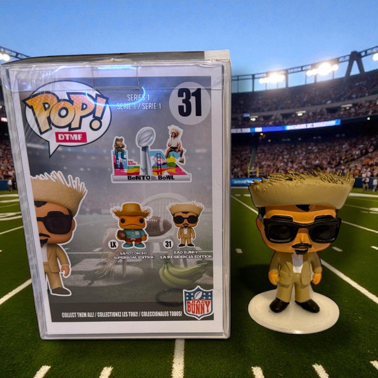 Bad Bunny Superbowl Edition Pop