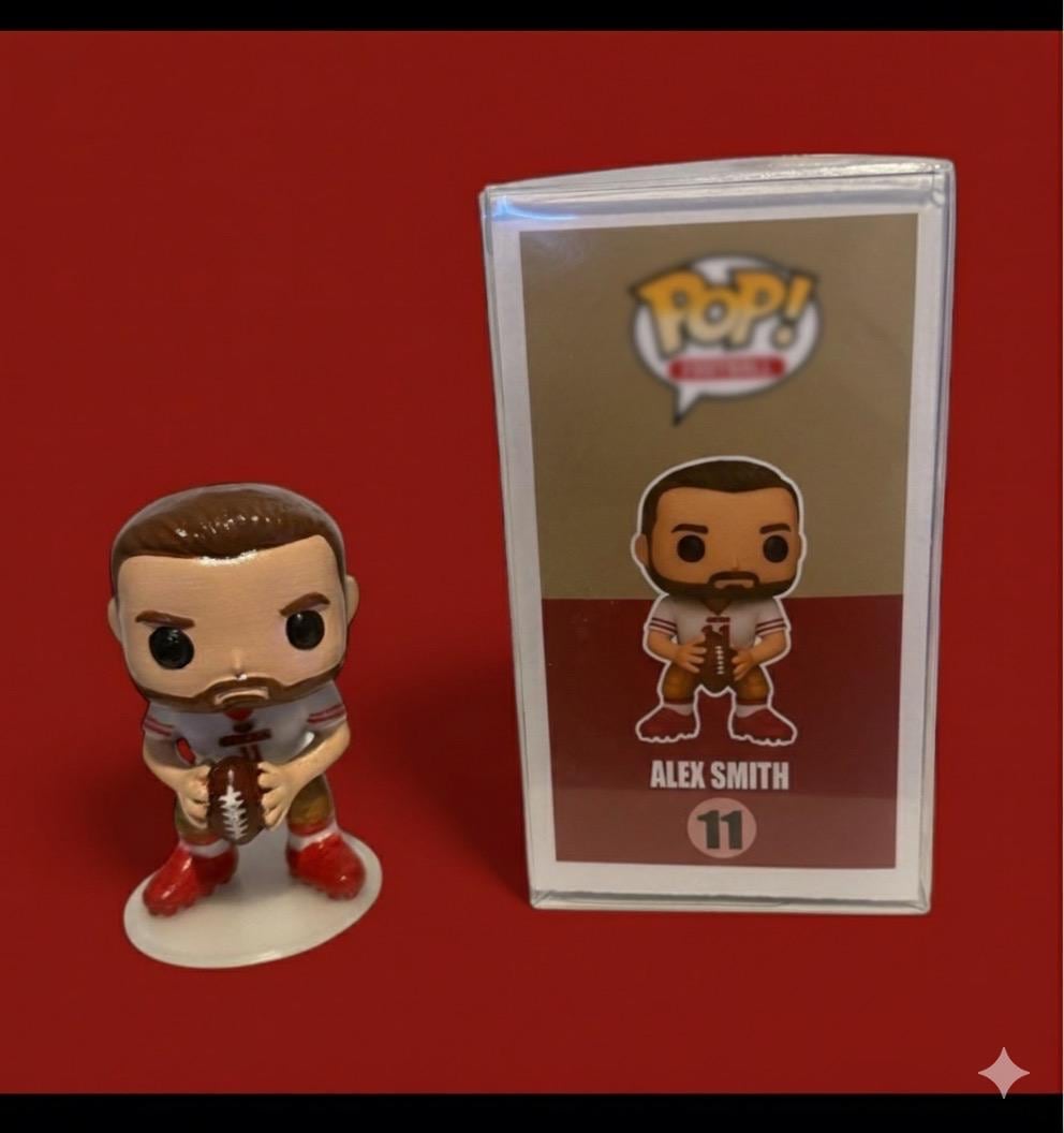Alex Smith 49ers Pop Style
