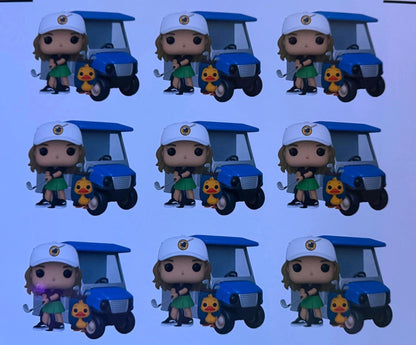 Personalized Custom Pop Style Stickers