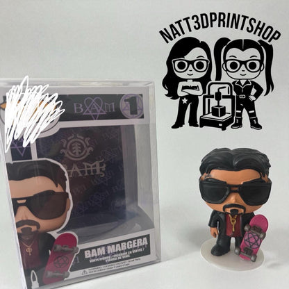 Custom Bam Margera Pop Style – Limited Edition Hand Painted Figure