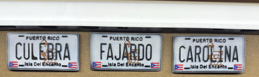 Puerto Rico Tablilla Iman