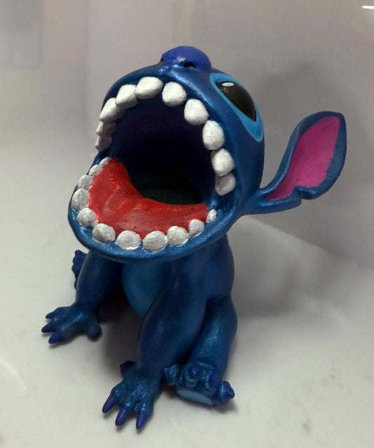 Stitch Pen & Pencil Holder – Handmade 3D Printed Collectible