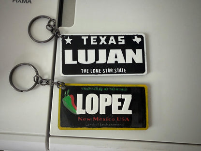 Keychains & Magnets License Plates ANY STATE
