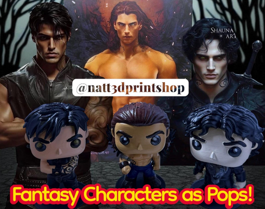 Custom POP DELUXE Hand-Painted Figure | Personalized Collectible Gift – Made to Order