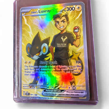 Custom Pokémon Cards, Stickers & Keychain Top Loaders – Fully Personalized Collectibles!